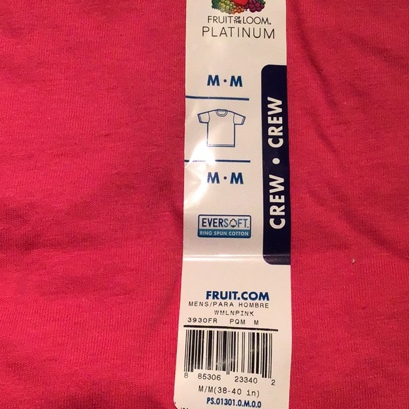 Fruit of the Loom Platinum Short Sleeve Tee - Picture 5 of 5